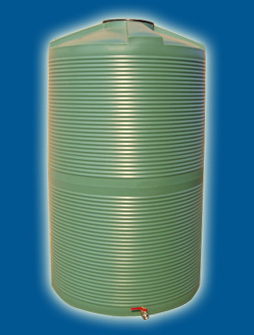 2500 Round Water Tank